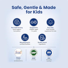 Cognicare L-Carnosine Brain Support Syrup 200 ml | Cognitive Development & Brain Function Support for Kids | Supports Cognitive Health in Children with Autism & ADHD | Focus, Attention & Learning Support | Non Habit Forming | Age 1–6