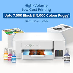 Brother Ink Tank DCP-T236 (New Launch) All in One (Print Scan Copy) Color Home Printer, 27/11 PPM BK/CL, 150 Sheet Paper Tray, Print Upto 7.5K Pages in Black & 5K in Color Each (CMY),Free Installation