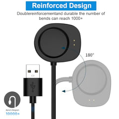 ZORBES Charger Cable Compatible with Amazfit T-Rex 3, 3.3ft/1m