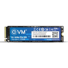 EVM Internal SSD Interface PCle Gen 3x4 Fast Performance, Ultra Low Power Consumption NVME PCIe SSD (EVMNV/256GB, Black, 256GB)