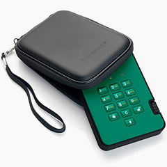 iStorage diskAshur2 256-bit 256GB USB 3.1 secure encrypted solid-state drive - Black IS-DA2-256-SSD-256-B