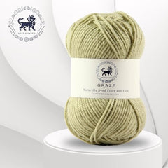 Nestnhaven Acrowools Graze Hand Knitting and Crochet Yarn. Pack of 1 Ball - 100gms. Shade no - NNHG001 (Berry Purple)