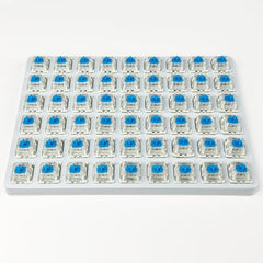 Zjmehty Gateron G Pro3.0 White Switches for Mechanical Keyboard,3-Pin 38gf Linear/Pre-Lubed/Pin-Enhanced Switches(108pcs,White,3-Pin)