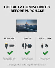 Avantree Opera 35Hrs Comfortable Wireless Headphones for TV Watching with Bluetooth 5.0 Transmitter & Charging Stand, Clear Dialogue Mode, Passthrough, High Volume for Seniors, 164FT Long Range