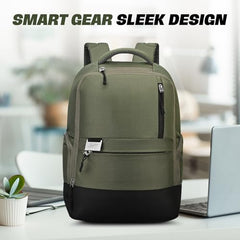 Skybags Lumous 3 Compartment Laptop Backpack (E) 16 L Black