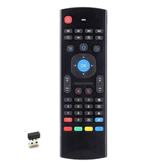 BEEBIRD Voice Air Mouse Remote Controller with Keyboard - 2.4 Ghz Wireless Connection, Intelligent Learning (IR), Voice Control Air Fly Smart Remote for PC, Smart TV, Android TV Box