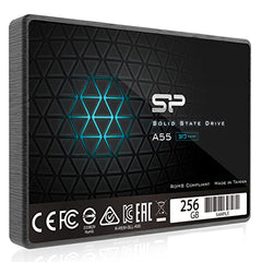 SP Silicon Power Ace A55 2TB 2.5 Inch SATA III SSD, 3D NAND with SLC Cache, Up to 500MB/s, Internal Solid State Drive for Desktop Laptop (SP002TBSS3A55S25)