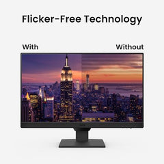 BenQ GW2490 24 inch (60.96 cm) FHD IPS Eye-Care Monitor| 100Hz|99% sRGB|Eye-careU|Dual HDMI|Display Port|Bezel-Less|Eyesafe|VESA MediaSync|B.I.|Low Blue Light+| Speakers|VESA Wall mountable(Black)