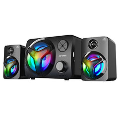 Ant Esports GS150 Computer Speakers, 2.0CH PC Speakers, in-line Volume Control, 6W USB Powered Stereo Desktop Speakers with 3.5mm AUX for PC/Laptop/Projector/Tablet/Cellphone