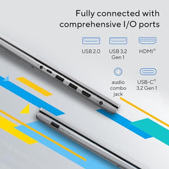 ASUS Vivobook 15 (2026),Intel Core 3 100U,(i3-14th Gen),Intel iGPU,8GB RAM,512GB SSD,FHD,15.6"(39.6 cm),Windows 11,M365 Basic(1Y),Office 2024,Cool Silver,1.7 Kg,X1504VAP-IN005WS,Thin & Light Laptop