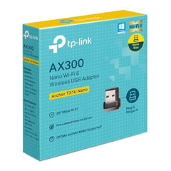 TP-Link Archer TX10UB Nano AX900 Wi-Fi 6 Bluetooth 5.3 USB Adapter, 900 Mbps Dual Band USB 2.0, Omni Directional Antenna, Supports Windows 11/10