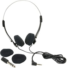 Mini Stereo Lightweight Headphones with 4 feet Cord