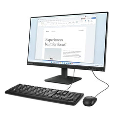 Lenovo 110 Keyboard & Mouse Wired Combo| Waterproof Exoskeleton | Splash Proof Keys| 1600 DPI Full Size Mouse | Non-Slip Scroll Wheel| One-touch Co-pilot key| Adjustable Keyboard Stand | 3 Yr Warranty