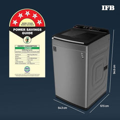 IFB 7.5 Kg 5 Star with DeepClean® Technology, AI Powered, Fully Automatic Top Load Washing Machine (TL751MS2S, PowerSteam®, Inbuilt Heater, Mystic Silver)