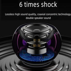 mini Wireless Bluetooth Speaker, Sound with Deep bass | Wireless Power Button Controlled, Long Lasting Battery & Quick Charge Pack of 1 (Multicolor)
