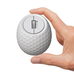 Portronics ToadPlay Golf Mini Wireless Bluetooth Mouse with Dual Wireless Connectivity (BT + 2.4 GHz), Rechargeable Battery, Noise-Free Clicking, Multi-Device Pair, Adjust Sensitivity (White)