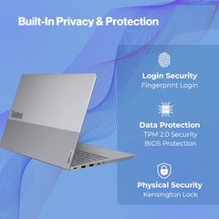 Lenovo Smartchoice ThinkBook 14, Intel Core 5 210H, 16GB RAM, 1TB SSD, WUXGA IPS 14” (35.56cm), Win11, Office 2024, Arctic Grey, 1.36Kg, 21UYA04WIG, Fingerprint, Backlit, 400Nits, 1Y Warranty, Laptop