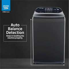 Voltas Beko, A Tata Product 11 Kg 5 Star Fully-Automatic Top Loading Washing Machine (WTL1106UEAH / OBS3060, Dark Grey, Inbuilt Heater)
