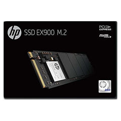 HP EX900 Plus 512GB NVMe SSD - GEN 3.0 X 4 PCIe 8Gb/s 3D NAND M.2 Cache Internal Solid State Drive Up to 2000 MB/s - 35M33AA#ACJ with 5 Year Warranty