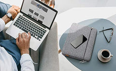 Dynotrek Protector 11.6-12.9 inch Tablet Laptop Sleeve, Denim Grey