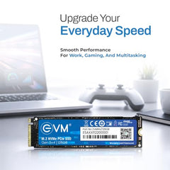 EVM Internal SSD Interface PCle Gen 3x4 Fast Performance, Ultra Low Power Consumption NVME PCIe SSD (EVMNV/256GB, Black, 256GB)