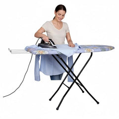 Drumstone 𝟓+𝟓 𝐘𝐄𝐀𝐑 𝐆𝐔𝐀𝐑𝐀𝐍𝐓𝐄 Premium Wooden Ironing Board/Table with Iron Holder, Foldable & Adjustable | Deluxe Plus - 𝐆𝐢𝐟𝐭 𝐟𝐨𝐫 𝐘𝐞𝐚𝐫-𝐄𝐧𝐝 & 𝐀𝐥𝐥 𝐎𝐜𝐜𝐚𝐬𝐢𝐨𝐧𝐬