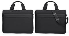 MOMISY Unisex-adult Laptop Bag for Men & Women I Office Bags I Travel Bags I Carry Handles with Adjustable Strap (15.6 inch, Black)