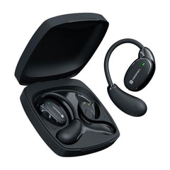 Portronics Harmonics Twins 31 Over Ear OWS Smart Wireless Earbuds with HD Mic, Secure & Flexible Earhook, Touch Control, 24 Hrs Playtime, Music/Gaming Mode, BT 5.4V, Light Weight(Beige)