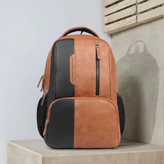 HOT SHOT BAGS VINTAGE SERIES 1396 32L FAUX LEATHER WATER RESISTANT Trolly sleeve LAPTOP BACKPACK|MEN & WOMEN | OFFICE BACKPACK | COLLEGE BACKPACK