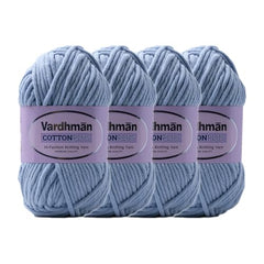 Vardhman Cotton Plus Cotton Acrylic Super Bulky Yarn 16 Ply | Pack-1