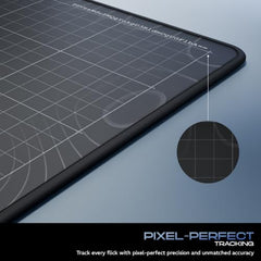 daWg KeyMat R1 Esports Gaming Mouse Pad, 800 x 300 mm, 4mm Thickness Extended Desk Mat, Anti-Fray Stitching, Anti-Skid Rubber Base, Pro-Grade Tracking Surface, High-Velocity Glide (Dragon)