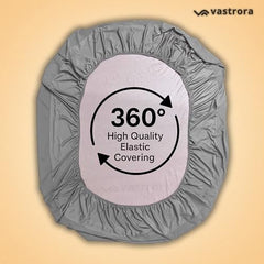 Vastrora 100% Waterproof Mattress Protector Queen Size 5x6 Ft | 60x72 in | Pee & Urine Proof Mattress Cover | Elastic All-Around | Terry Cotton Fitted Bed Cover | Noiseless, Breathable Bed Protector