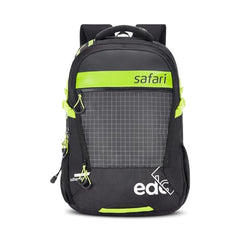 Safari Megapack 43L Expandable Laptop Backpack Bag for Men and Women, School Bag for Boys & Girls, Casual Hiking Travel Bag with 3 Compartments, Compression Straps & Bottle holder, Color Blue