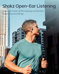 SHOKZ OpenRun Pro 2 Bone Conduction Sports Headphones, Black
