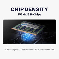 EVM 2GB DDR2 Desktop RAM Memory | 800MHz | PC2-6400 | Long-DIMM | 240-Pin | CL5 | 1.8V Low Voltage | Single Channel | Intel & AMD Compatible | Stable Performance | 10 Year Warranty (EVMT2G8000U86P)