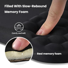 EooCoo Mouse Pad for PC, Mouse Pad Wrist Support, Mousepad Large, Black