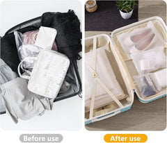 GREENTWISH Polyethylene Frosted Zipper Bag|Travel Bag For Shoes Cosmetics Jewellery Toiletries School Trip|Resealable|LDPE Zip Lock Space Saver Bags with Air Vent Hole (Pack of 30), Transparent