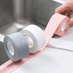 SYGA Green Self Adhesive Waterproof Tape Sink Tub Wall Caulk Strip Kitchen Bathroom Toilet Sealant Trim