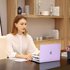 MOSISO Compatible with MacBook Pro 13 inch Case M2 2025, 2024, 2023, 2022-2016 A2338 M1 A2251 A2289 A2159 A1989 A1708 A1706, Plastic Hard Shell&Keyboard Cover&Screen Film&Storage Bag, Serenity Blue