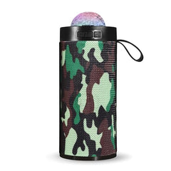 PerfX M21VP Portable Bluetooth Speaker 10W – Thunder Bass, Inbuilt Disco Lights, Wireless Speaker for Party & Outdoor (Disco Light 10 W Bluetooth Speaker, Green)