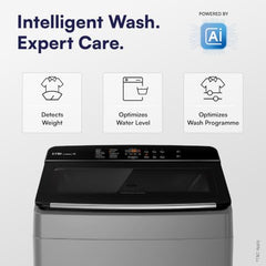 IFB 8 Kg 5 Star with Deep Clean® Technology, AI Powered, Fully Automatic Top Load Washing Machine (TL801MG1, ActivMix, Aqua Energie, Med Grey)