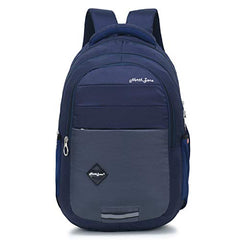 NORTH ZONE Lightweight school bags Backpacks for Boys Girls Stylish men and women Casual Travel Laptop Bag College office (BLACK)