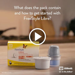 Abbott | FreeStyle Libre Blood Glucose Sensor | Get Continuous Sugar Monitoring Day & Night | Helps Reduce the Risk of Diabetes-Related Complications | No Finger Pricks or Test Strips Needed | Pack of 1