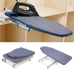 Wardrobe Pull Out Foldable Ironing Board | Built in Swivel | Rotatable Ironing Board with Channel | Press Table for Clothes | Space-Saving Ironing Boards for Home