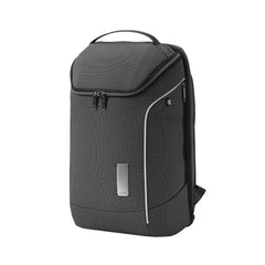 MOKOBARA Transit Backpack | Fits Laptop Up To 16 Inch, 30L Capacity, Water-Resistant Polyester, Vegan Leather Trims | Money Moves, Black