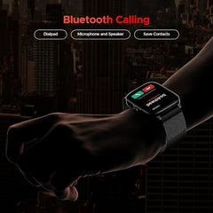 boAt Storm Call 3 w/TBT Navigation, Daily Activity Tracker, DIY Watch Face Studio,700+ Active Modes, 1.83" (4.6 cm) HD Display Fitness Smart Watch for Men & Women(Black Metal)