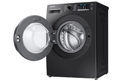 Samsung 8 kg, Hygiene Steam with Inbuilt Heater, Digital Inverter, Fully-Automatic Front Load Washing Machine (WW80TA046AB1TL, Black)