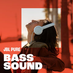JBL Tune 530C Wired On-Ear Headphones with Microphone, JBL Pure Bass Sound, EQ Presets, USB-C Port, Foldable Design and Tangle-Free Cable, Blue