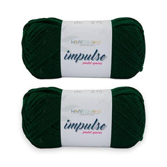WOAFASHIONS - World of Arts Impulse Hand Knitting & Crochet Yarn, Premium Acrylic, 4 : Medium (Anchor Grey) (100gms / 3.5oz / 200mtr / 218yds)
