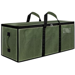 Storite 81 L Jumbo Super-Size Nylon Heavy Duty Underbed Storage Bag | Moisture Proof Multi-Purpose for Toys/Blankets/Clothes/Moving Bags With Strong Handles Rectangular (87x26x36 CM) - Teal